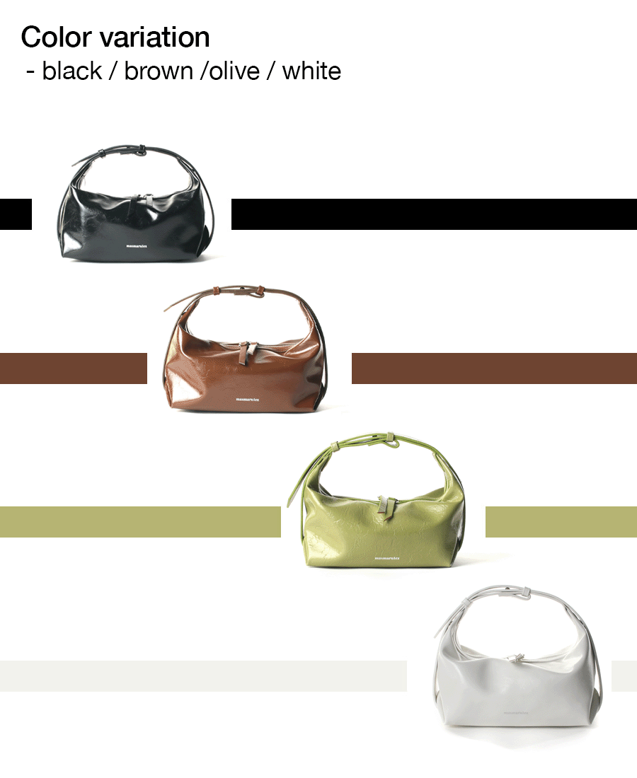 3way belted mini hobo bag _ Cream : Masmarulez [마스마룰즈]